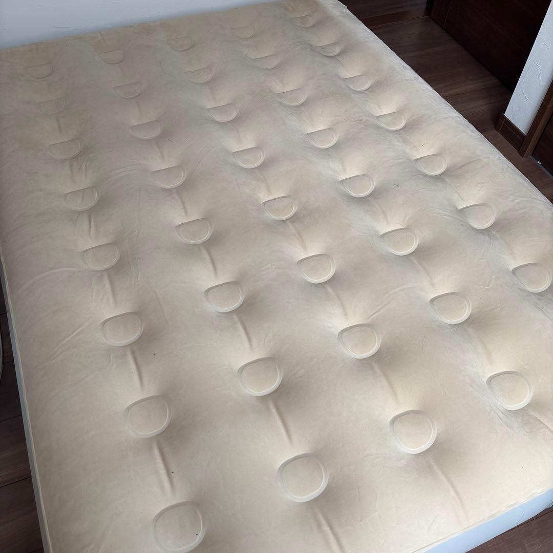 電動ポンプ式エアーベッド 収納袋付き 2つ