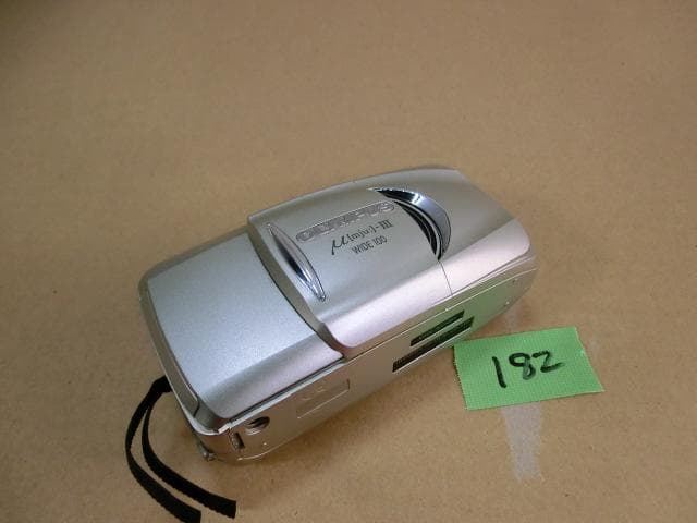 182：OLYMPUS　μ[mju]-III　フィルムカメラ　ジャンク