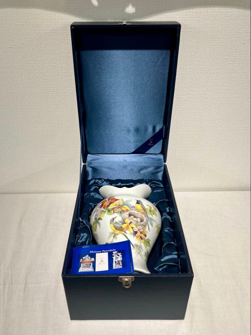 マイセン　花瓶　MEISSEN