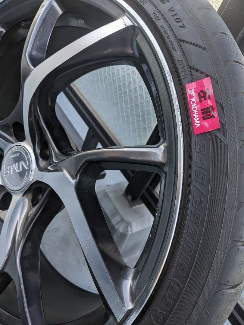 ベンツ等 輸入車に 鍛造 RAYS VMF C-01 FORGED 19インチ