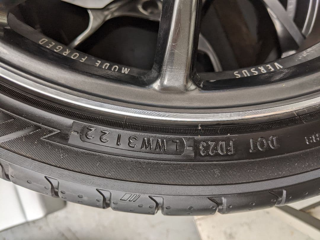 ベンツ等 輸入車に 鍛造 RAYS VMF C-01 FORGED 19インチ