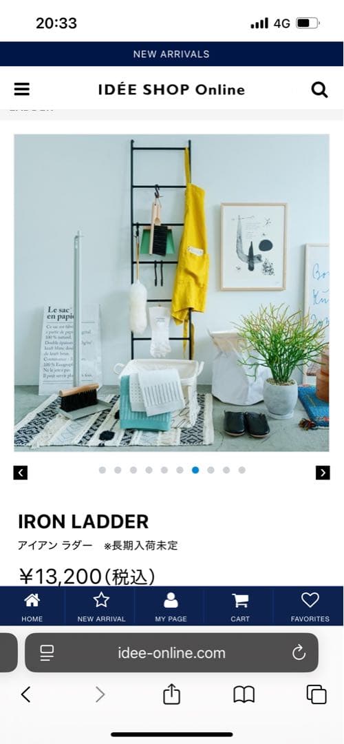 (最終値下げ)アイアンラダー ブラック