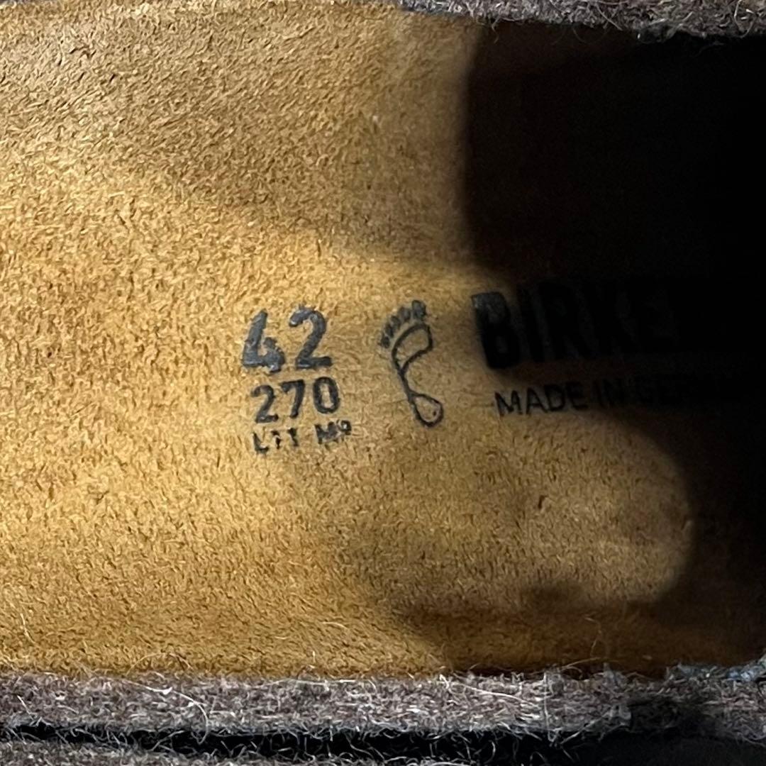 定価23,100円BIRKENSTOCK サンダル メンズダボス ウールフェルト