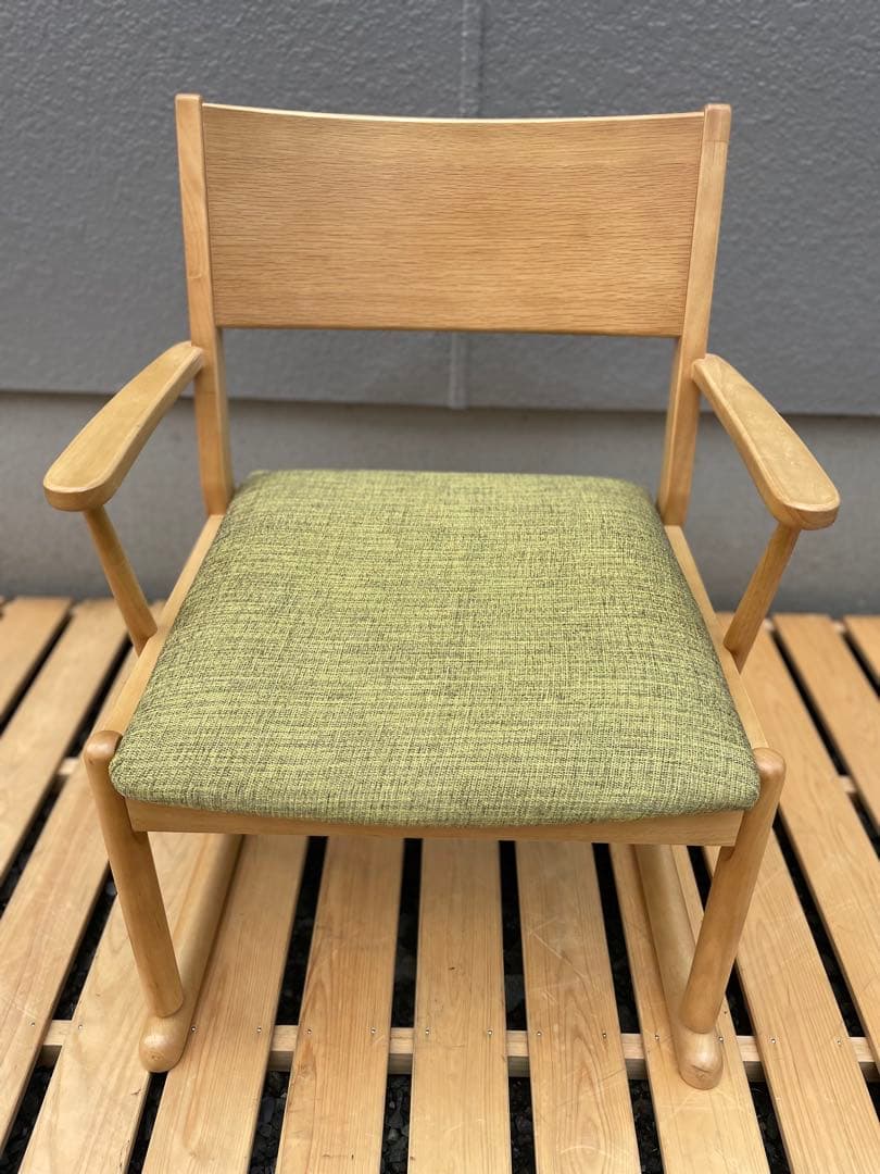 光製作所　高座椅子　オーク　ナチュラル色