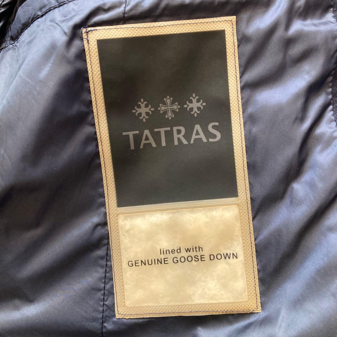 タトラス　ダウンジャケット　ボルボレ　サイズ2　ネイビー Mサイズ