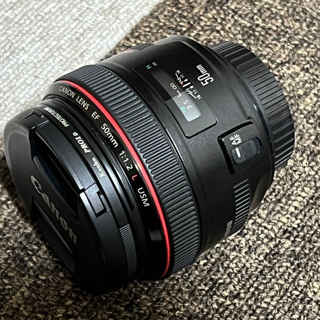 ほぼ新品 キヤノン Canon EF50mm F1.2L USM