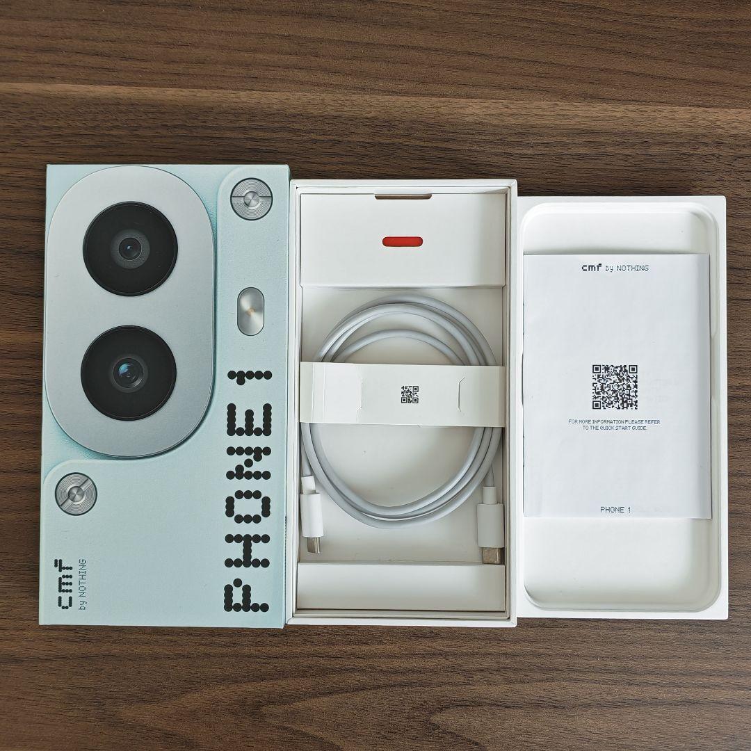 中古 Nothing CMF Phone 1 グリーン 8/128GB 位置偽装