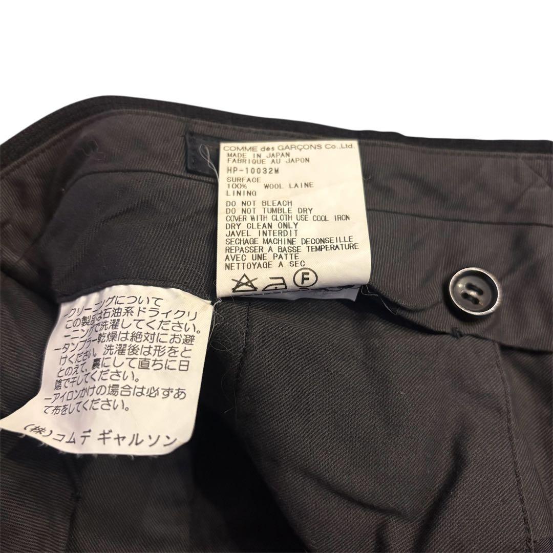 コムデギャルソンオム HOMME スラックス ブラック 90s 田中オム ワイド