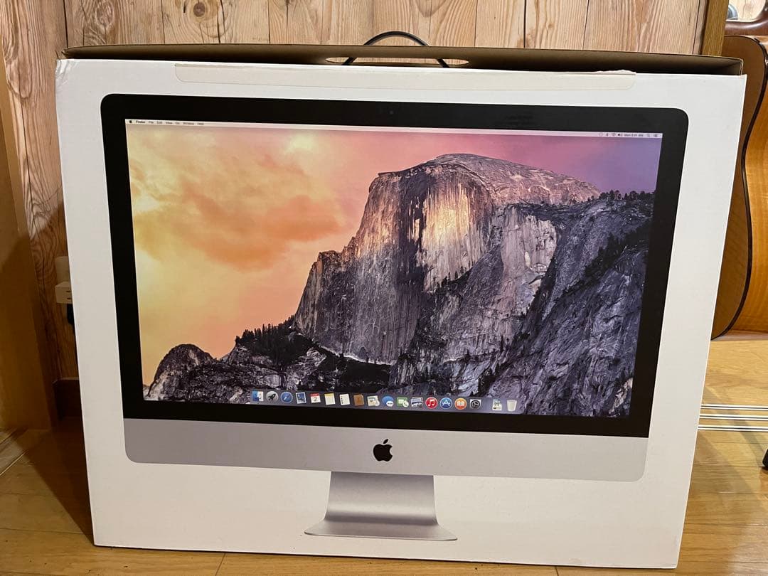 メモリ32GB iMac 27インチ 5K Late 2014（元箱あり）