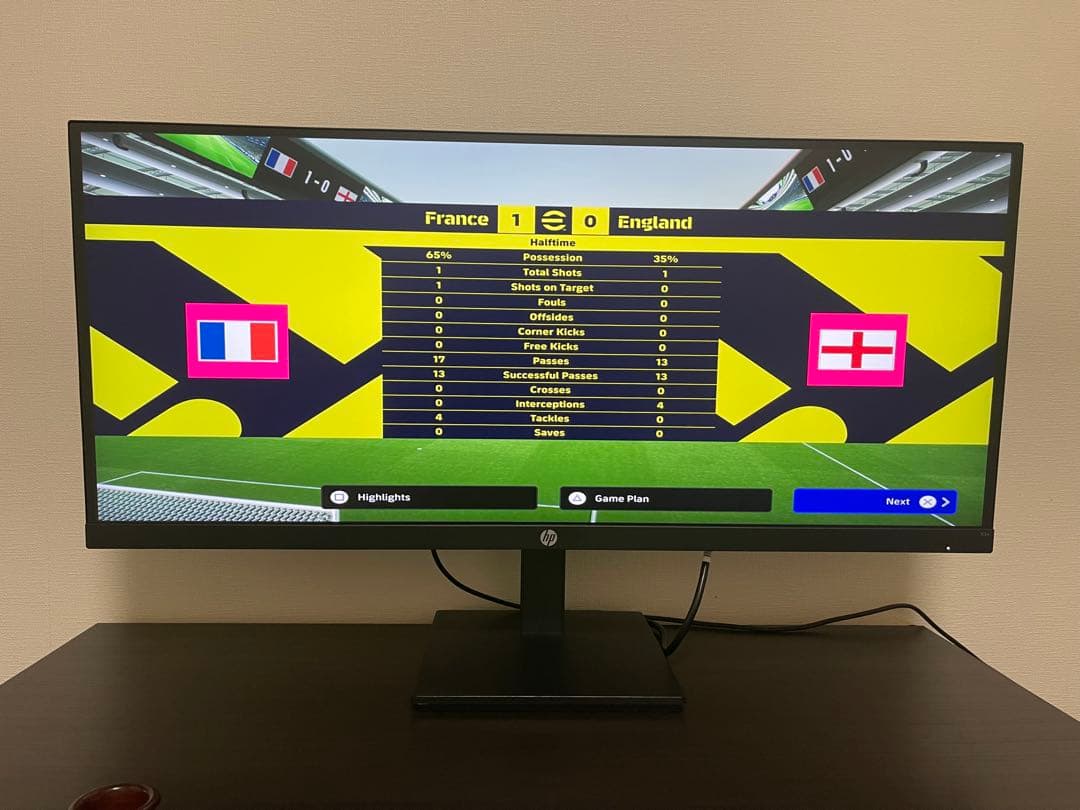 HP X34 34インチ ワイドモニター 本体