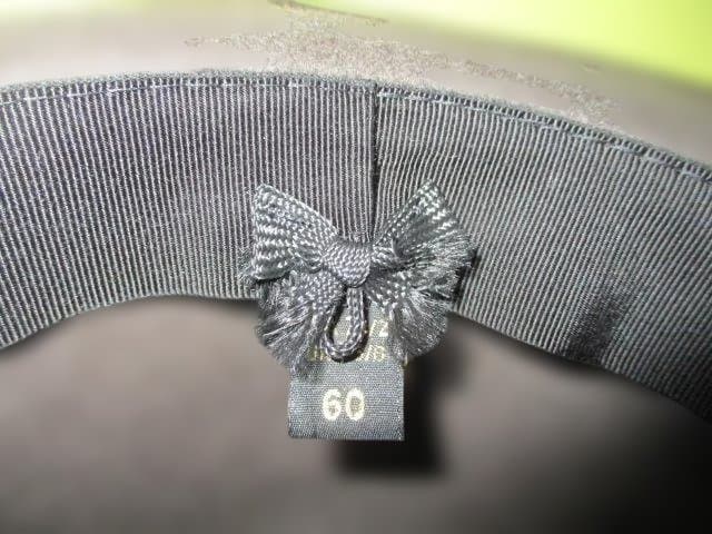 イタリー製　BORSALINO　ボルサリーノ　中折れ　フェルト　ハット　６０