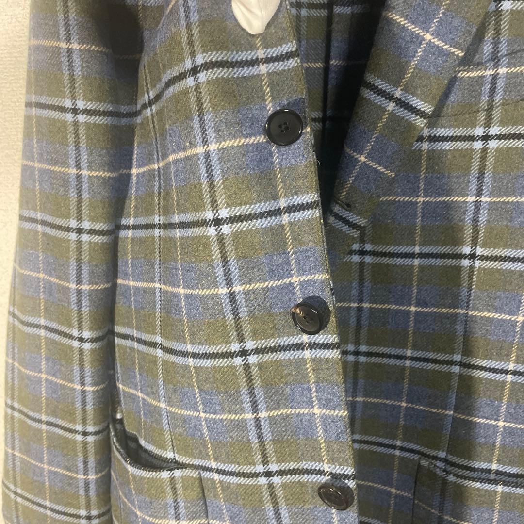LARDINI テーラードジャケット グレー・ブルー