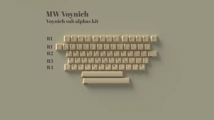 MW Voynich set キーキャップ