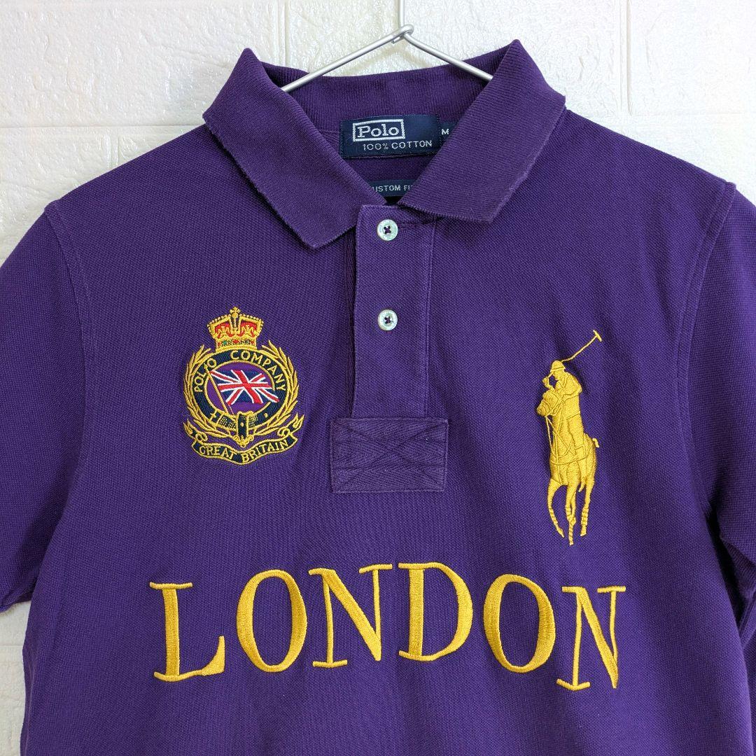 ラルフローレン ロンドン ビッグポニー 　ポロシャツ y2k
