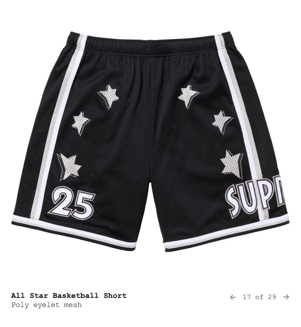 Supreme All Star Basketball Short 黒 L