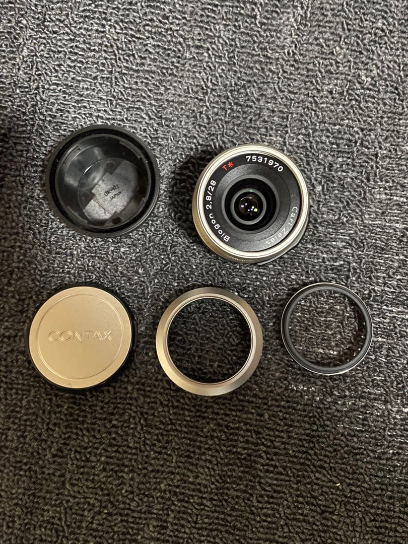 レンズ(単焦点) yuuuuubiogon 28mm F2.8 planar 45mm F2