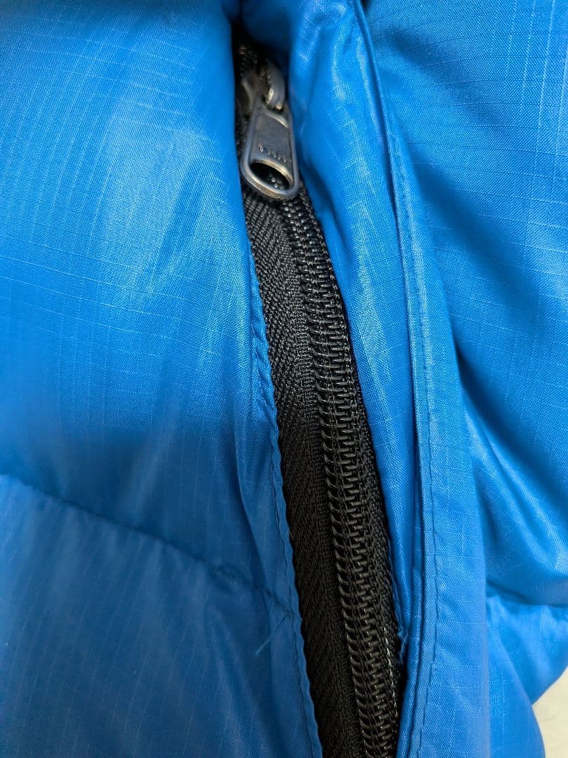 ノースフェイス90sダウンジャケットL 青 ヌプシ