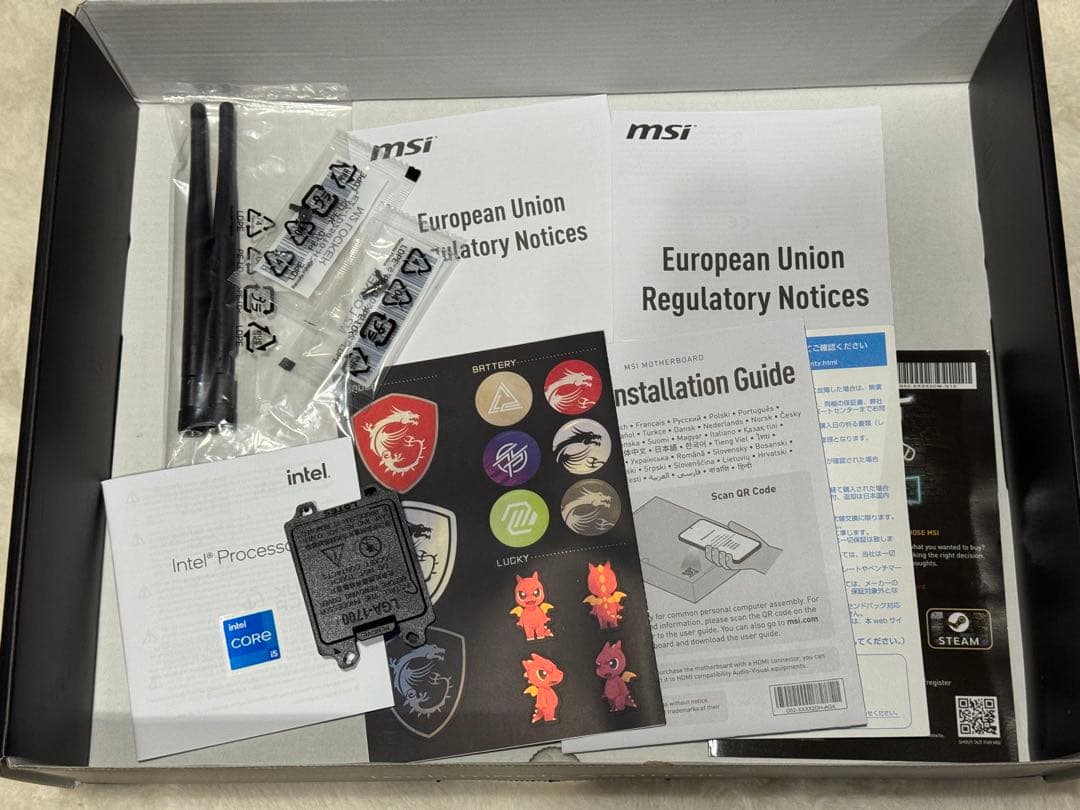 MSI MAG Z790 TOMAHAWK／i5-14600KF バルク品箱なし