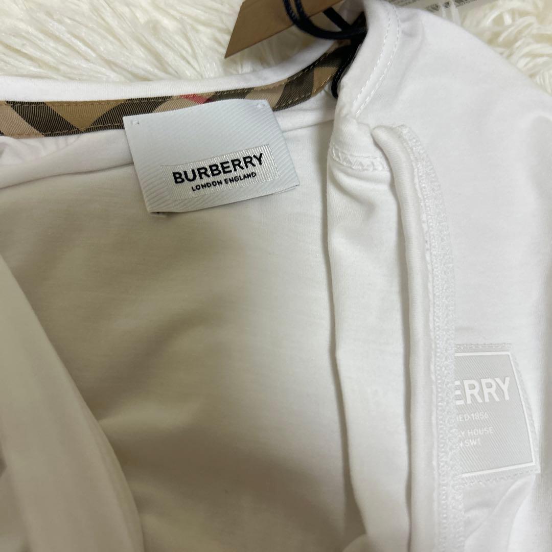 【新品タグ付】BURBERRY バーバリー　ノバチェック　ロンパース　帽子付き