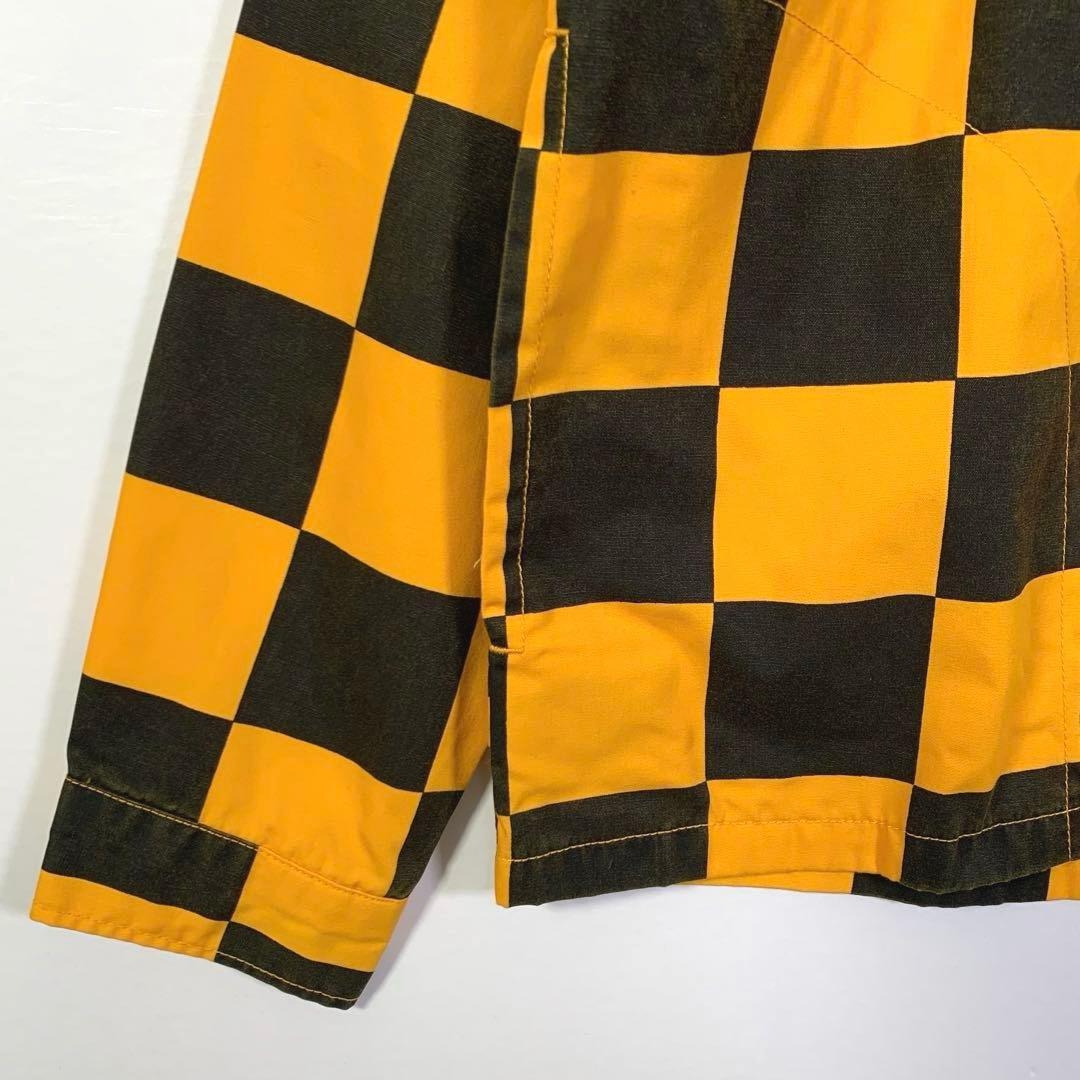 バンズ　ＶＡＮＳ　チェッカー　ジャケット　ノーカラー　ジャケット