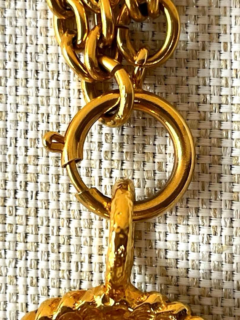【希少・美品】CHANEL シャネル ヴィンテージ ネックレス ゴールド　馬