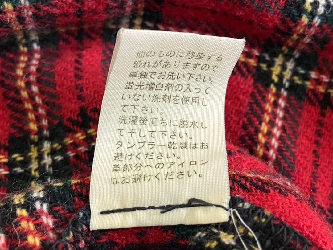 KAPITAL キャピタル ウール タータン チェック アミッシュ パンツ