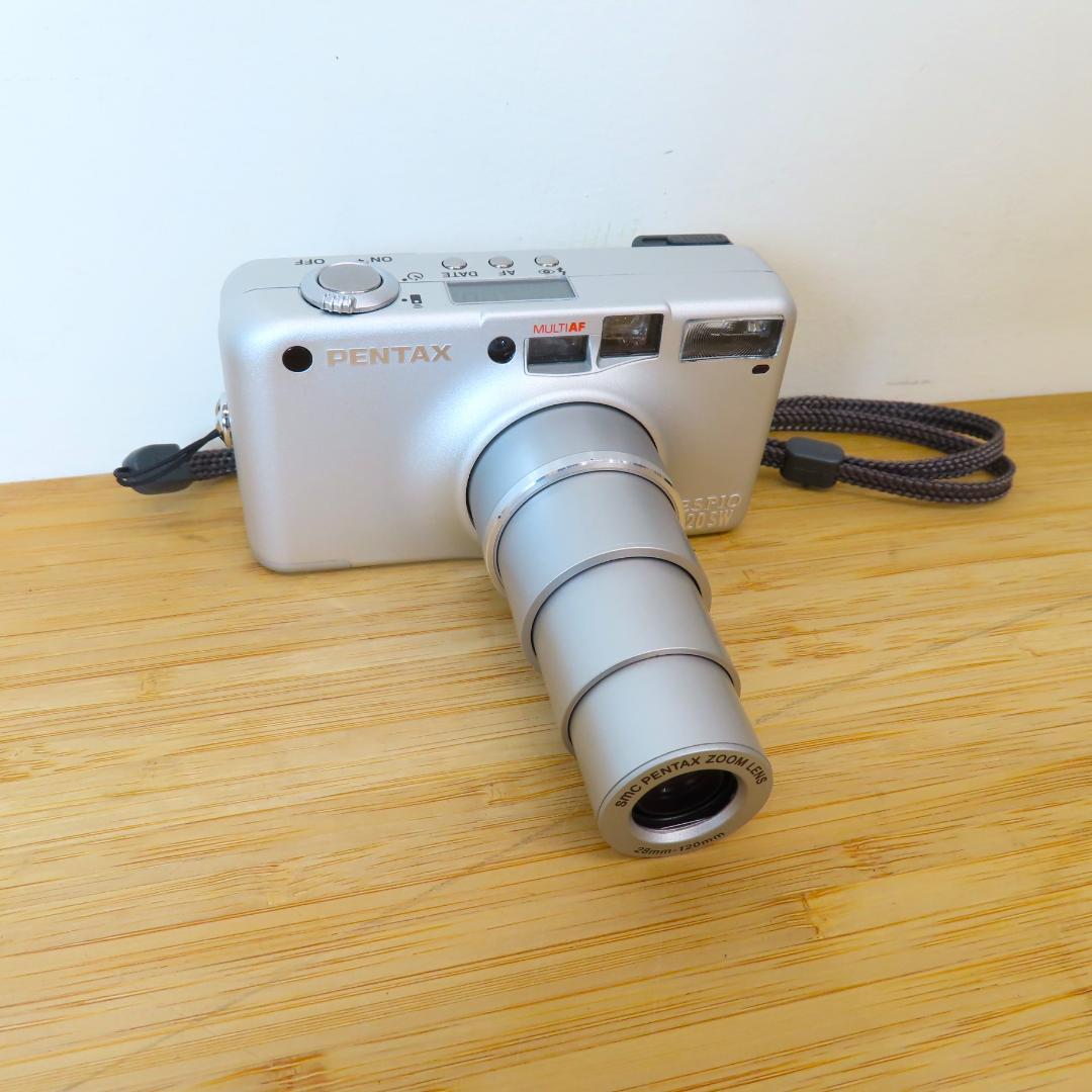 PENTAX ESPIO 120SW フィルムカメラ リモコン・取説付き