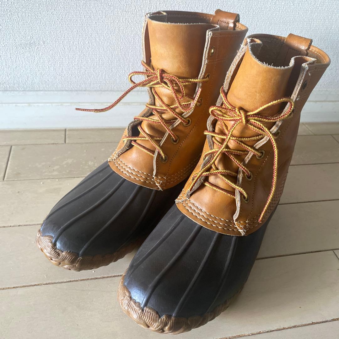 【希少ナローレアモデル】エルエルビーン 日本未発売　ガムシューズ　US7