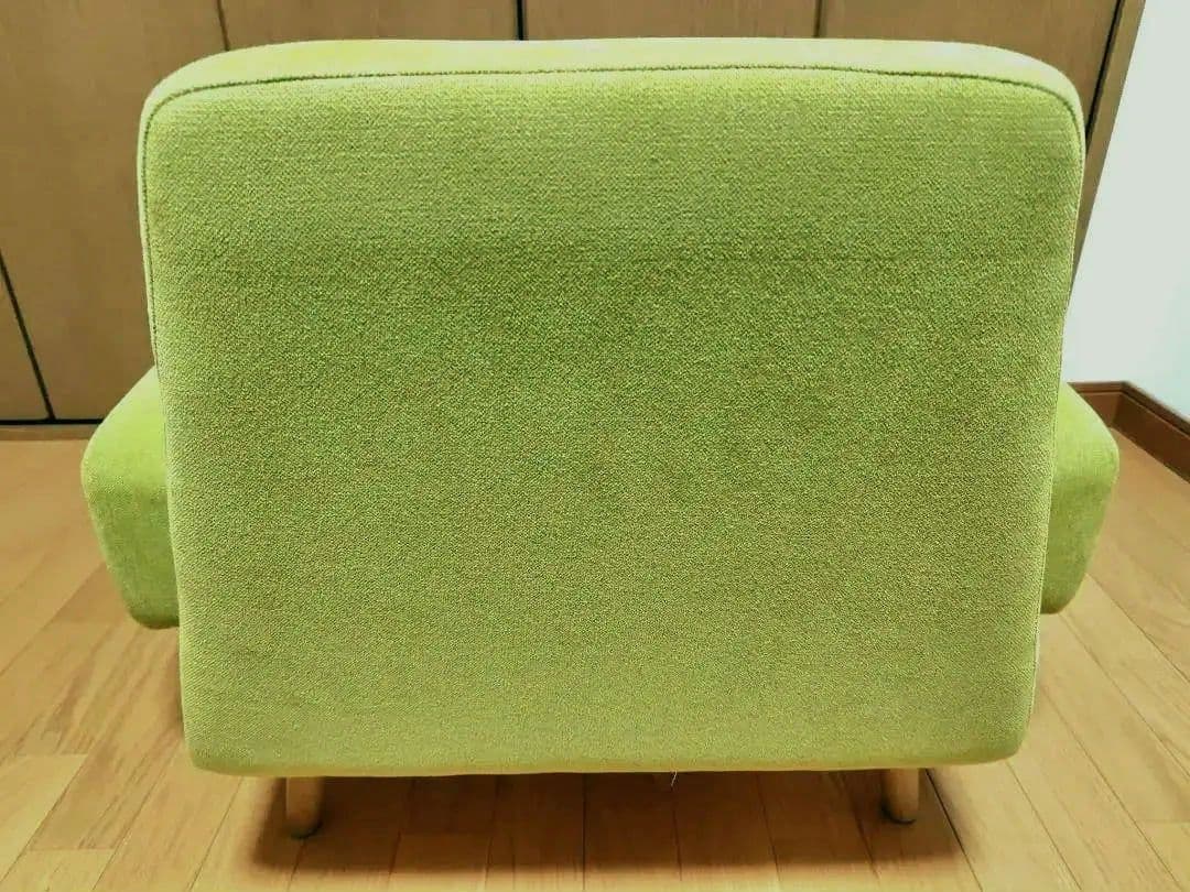 AO SOFA（IDEE・無印良品）1人掛けソファ（グリーン）美品