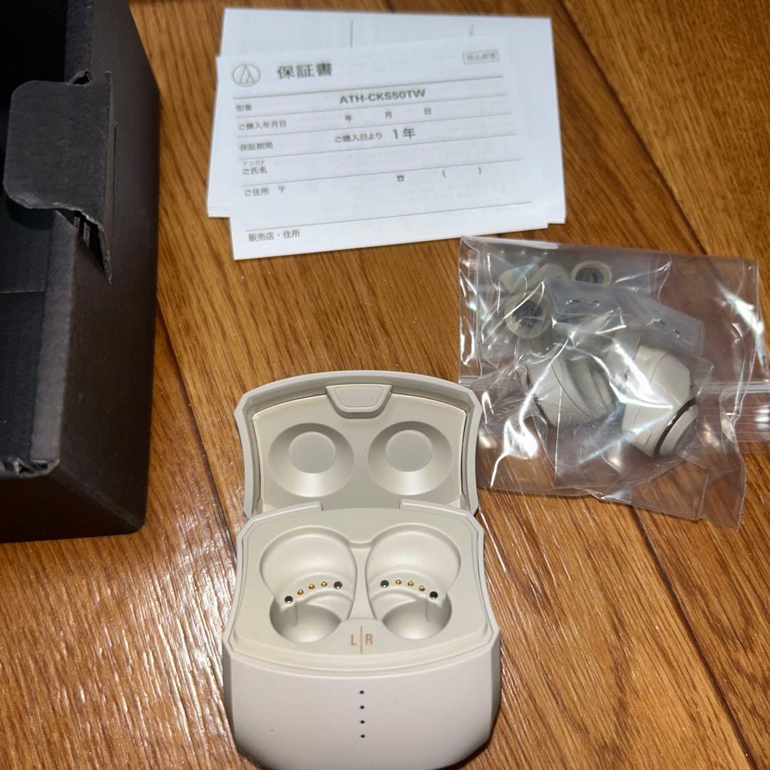 不具合なし　ATH-CKS50TW オーディオテクニカル　①