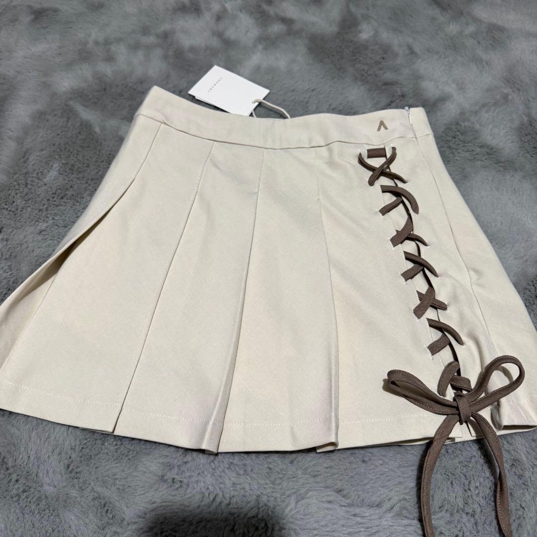 andmary プリーツスカート
