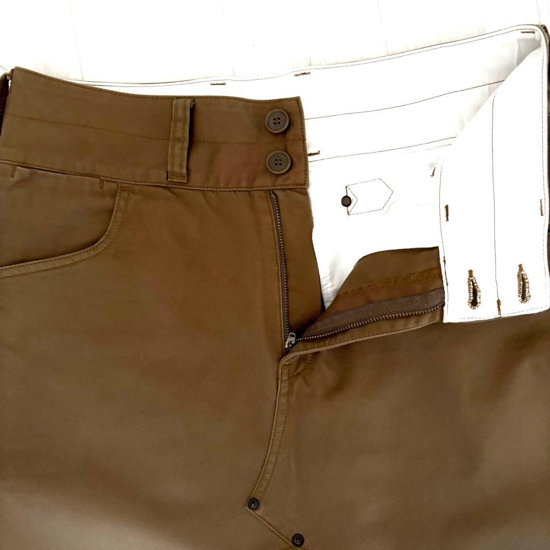 コムデギャルソン　GANRYU ガンリュウ サルエルパンツ　日本製　ブラウン