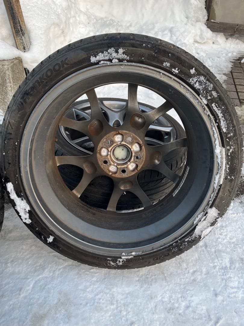 マツダ RX-8 SE3P タイプRS後期 純正 ホイールセット 19インチ