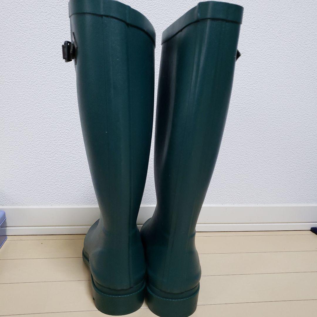 【新品未使用】AIGLE エーグル　ダークグリーン 長靴24.5cm