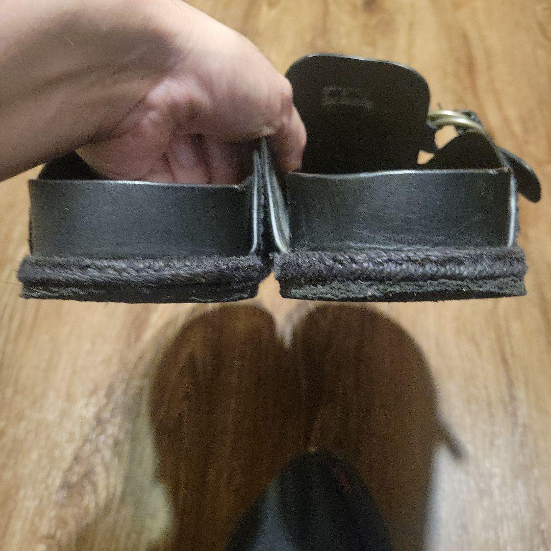 て*️様 Polo Ralph Lauren ブラック クロッグサンダル 9D