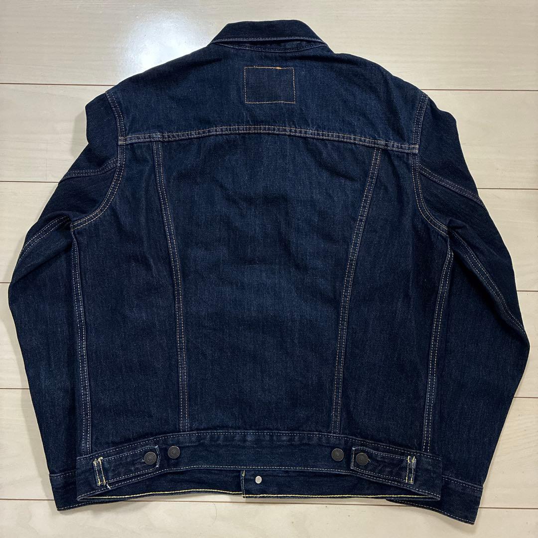 リーバイス 濃紺デニムセットアップ トラッカージャケット 501 W34