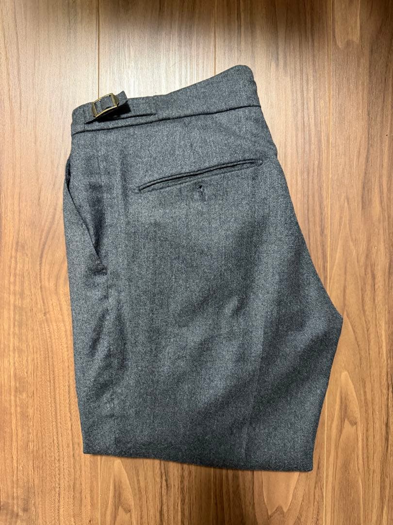 BERWICH ベルウィッチ スコッチ　ウールスラックス44