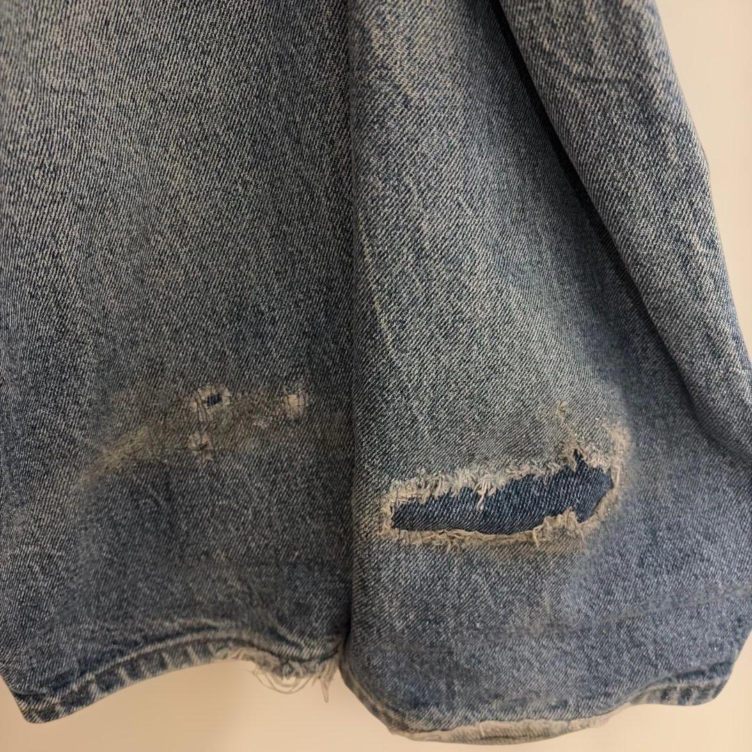 grunge 雰囲気系　carhartt ダブルニー デニムパンツ XL〜相当