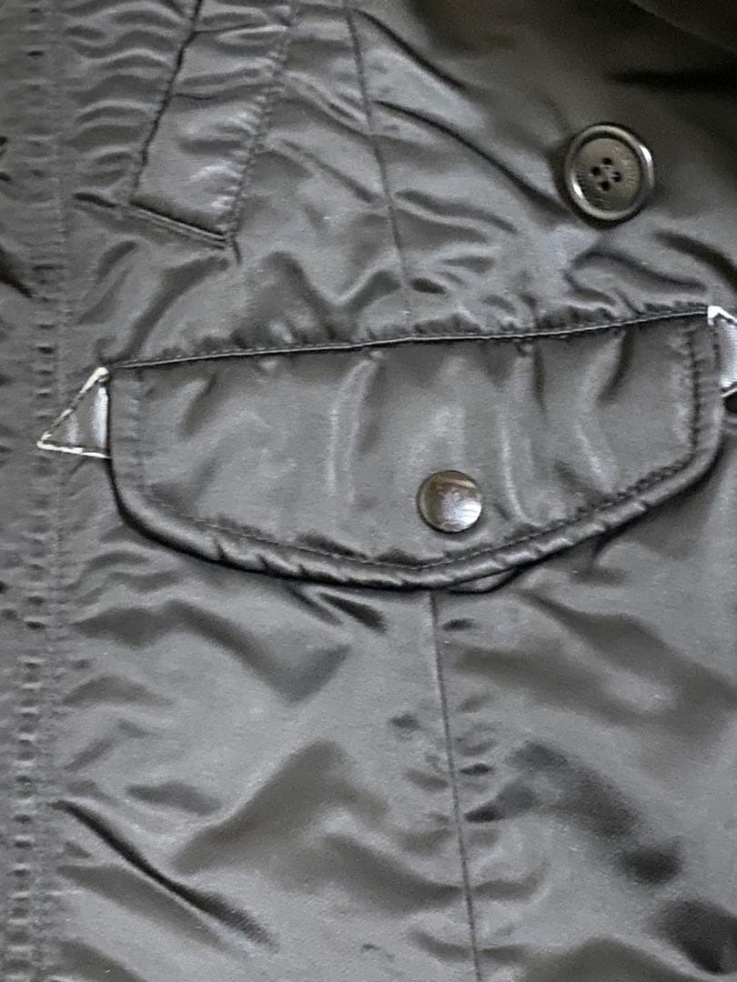 ヒステリックグラマー　　プリマロフト ジョニーサンダース　N-3B モッズコート