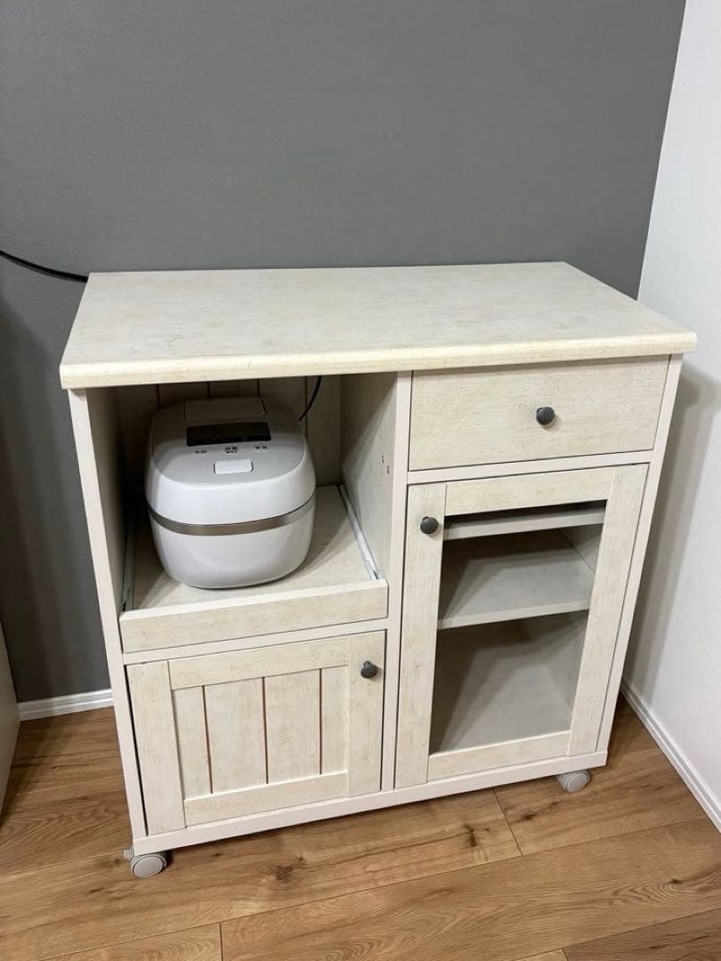 ニトリ カウンターワゴン（リズバレーSLM8075S）