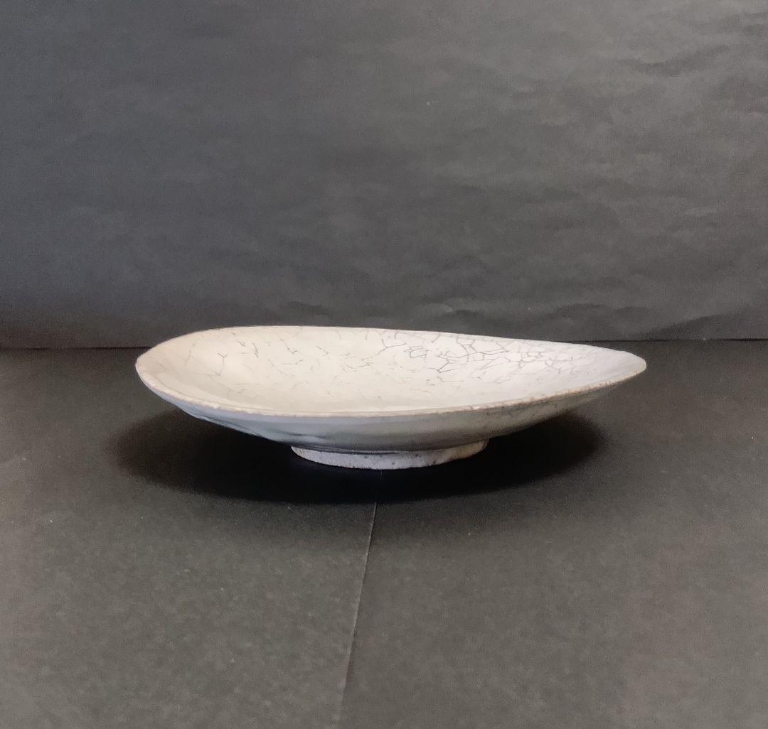 【茶道具】菓子器銘々皿 ▼御本出 × 5 ▲粉引 × 5 全10客 杉本貞光 作