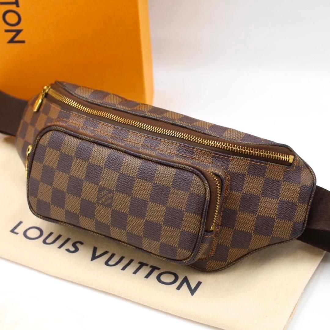 ルイヴィトン　バムバッグ　メルヴィール　ダミエ ボディバッグ　ウエストポーチ