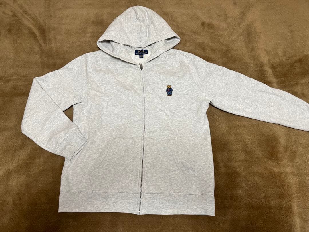 美品♡ Polo Ralph Lauren ポロベア パーカー グレー