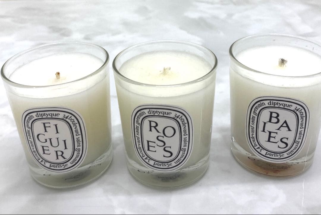 美品✨diptyque ディプティック　ミニキャンドル コフレ 3個セット70ｇ