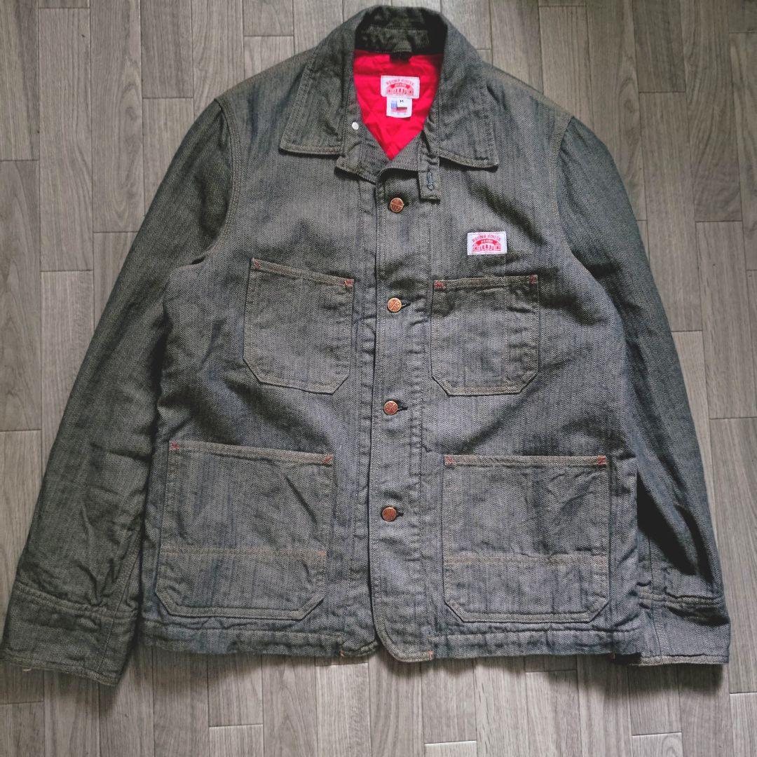 ネペンテス別注 ROUND HOUSE ヘリンボーン カバーオール USA製