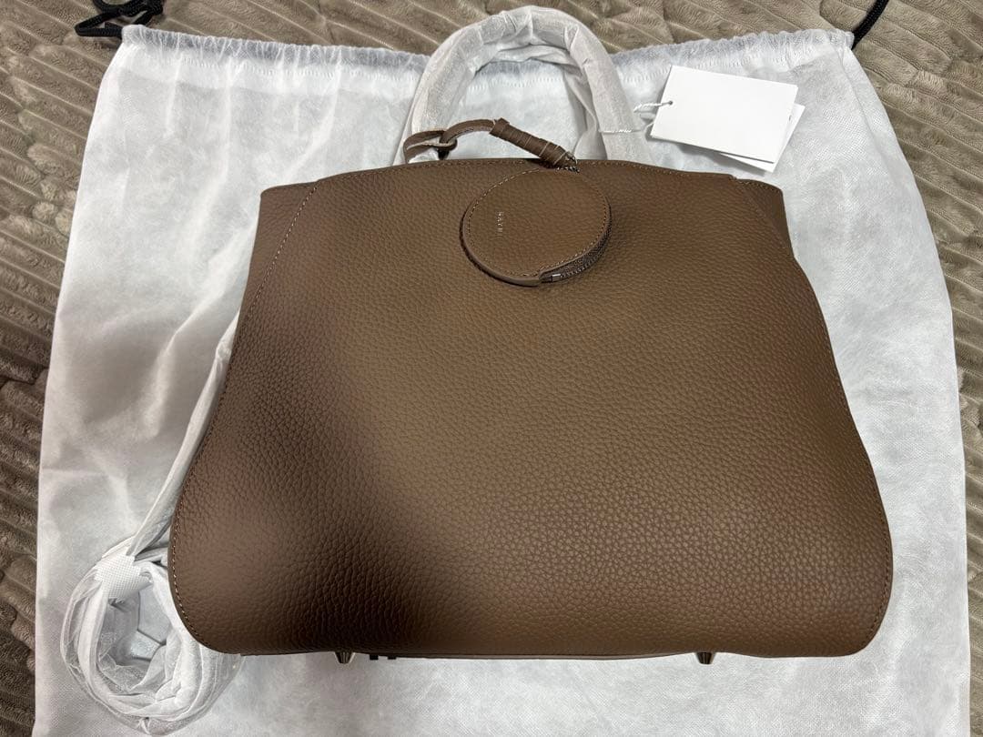 【未使用】HAYNI(ヘイニ) ハンド/ショルダーバッグ　トープ