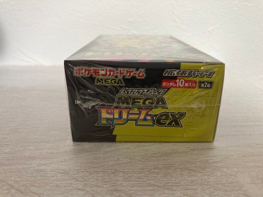 ポケモンカードゲーム　MEGAドリームex シュリンク付 未開封