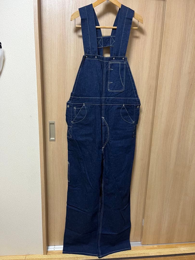 た*と様 ROAD RUNNER デニムオーバーオール　サイズL ロードランナー