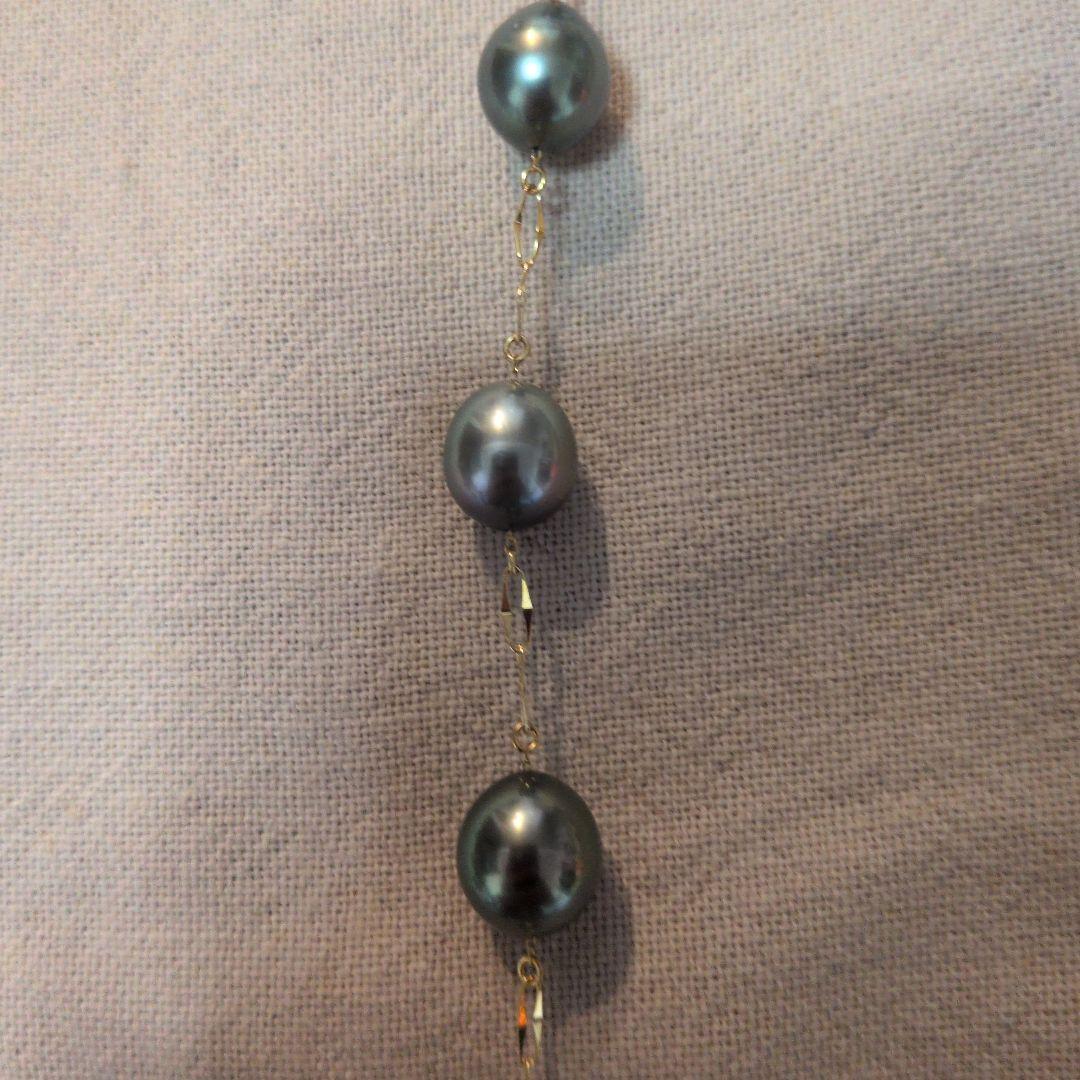 ペルラジオーネ黒蝶真珠ネックレス