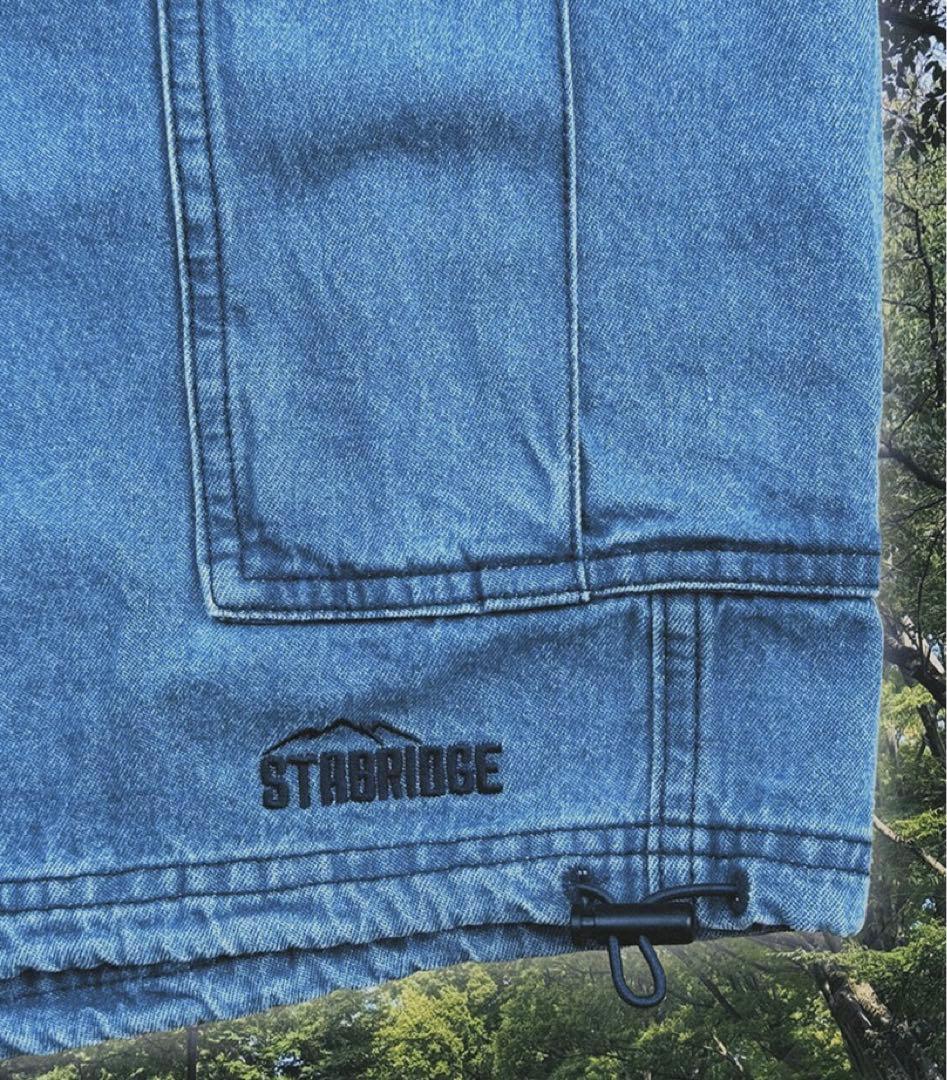 STABRIDGE GRIP SWANY コラボ デニムショーツ XL